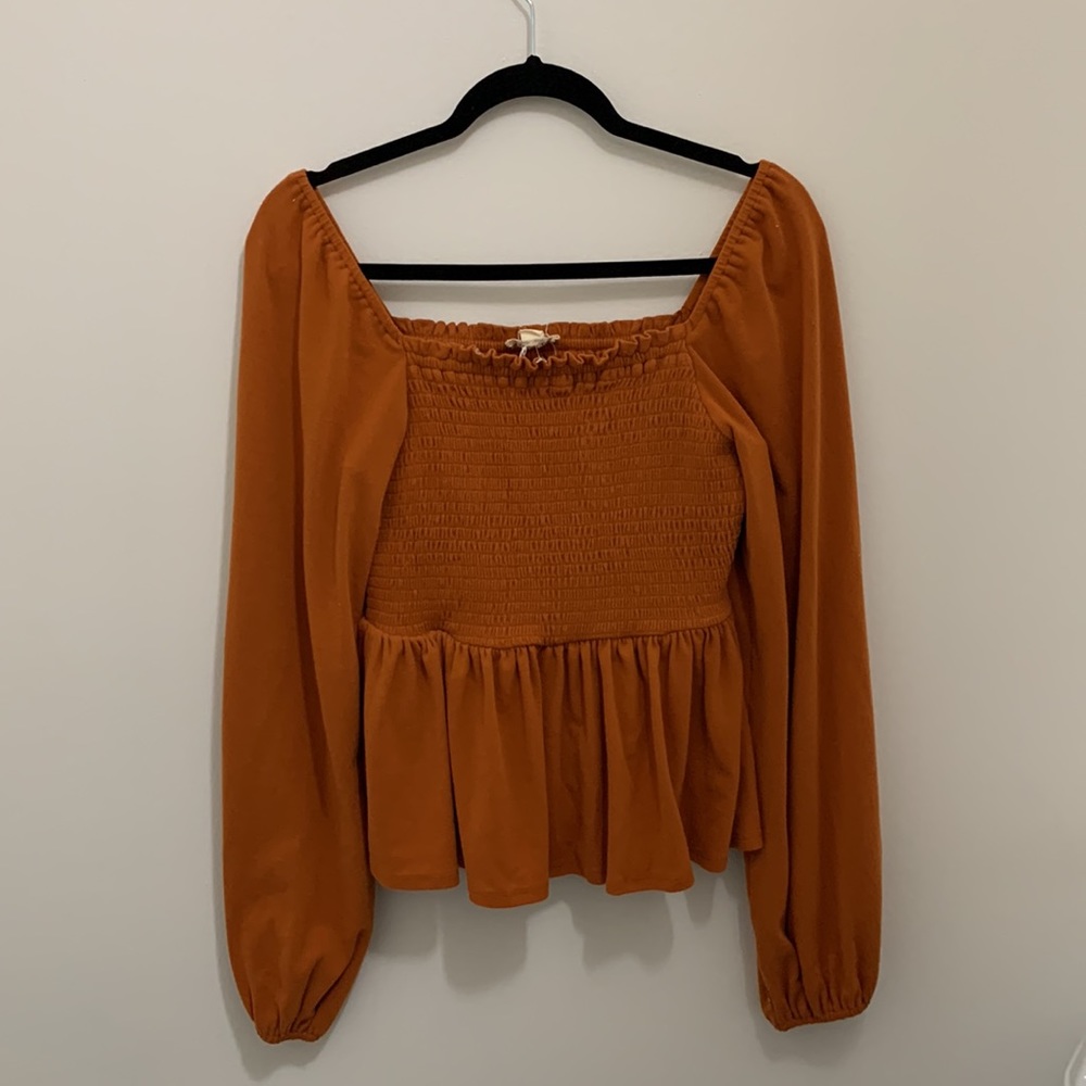 Fashion on earth off the shoulder peplum top - Picture 3 of 11